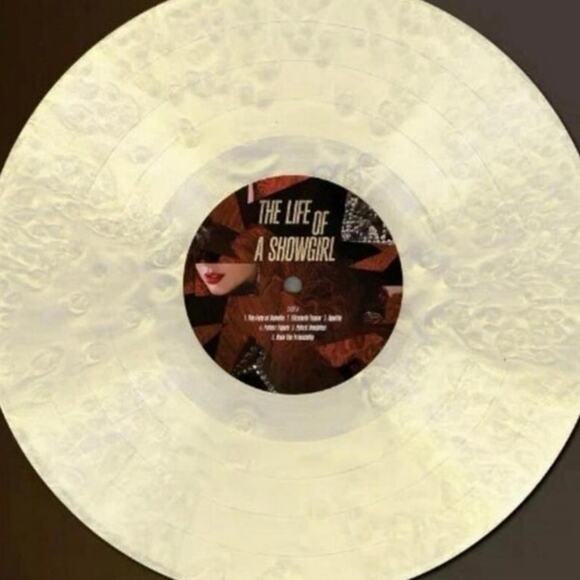Taylor Swift The Life of a Showgirl The Tiny Bubbles in Champagne Edition Vinyls - Picture 3 of 10